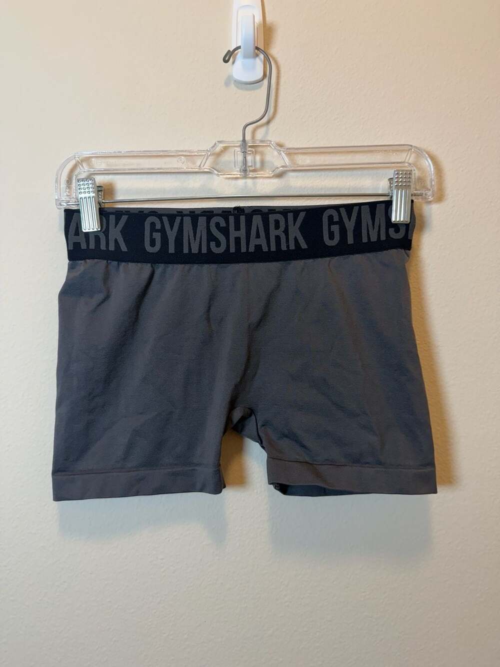 Gymshark Fit Seamless Athletic Workout Shorts Gray Size XS
